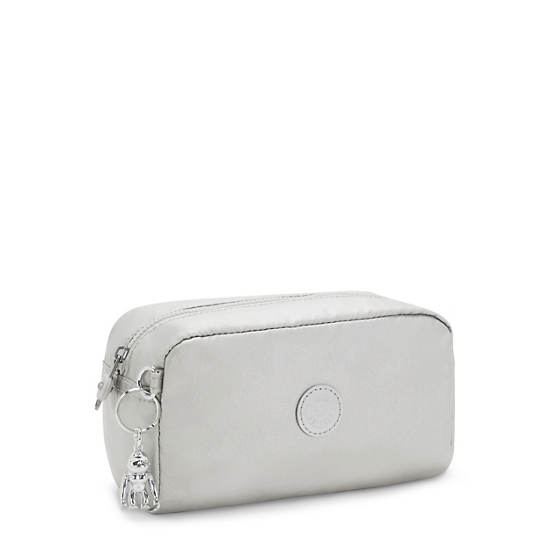 Kipling Gleam Metallic Pouch Táska Titán | HU 2133VR